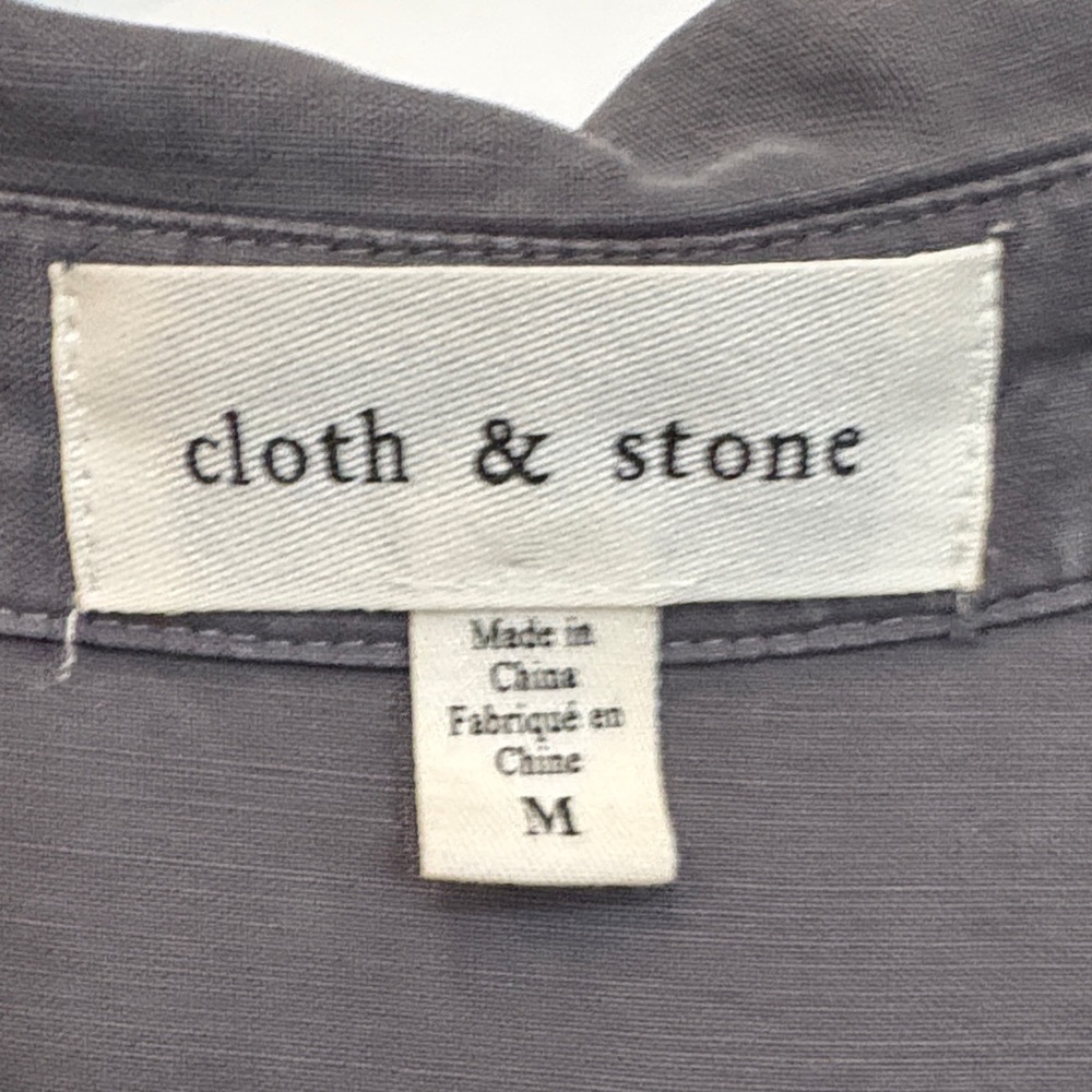 Cloth & Stone Long Button-Down Shirt Dress - Picture 2 of 10